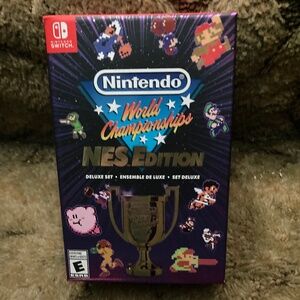 Sealed Nintendo world championships (Nintendo switch deluxe edition)